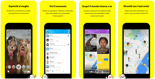 Divertiti a creare le tue storie su Snapchat