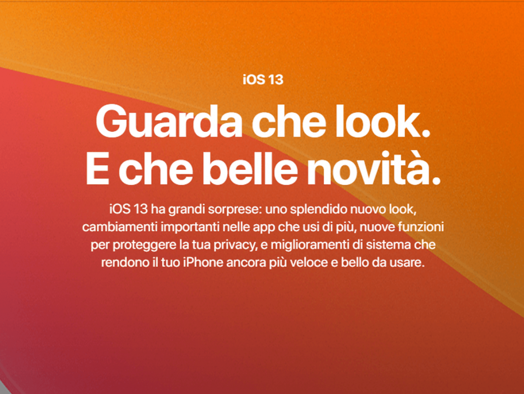 iOS 13, novità e funzioni