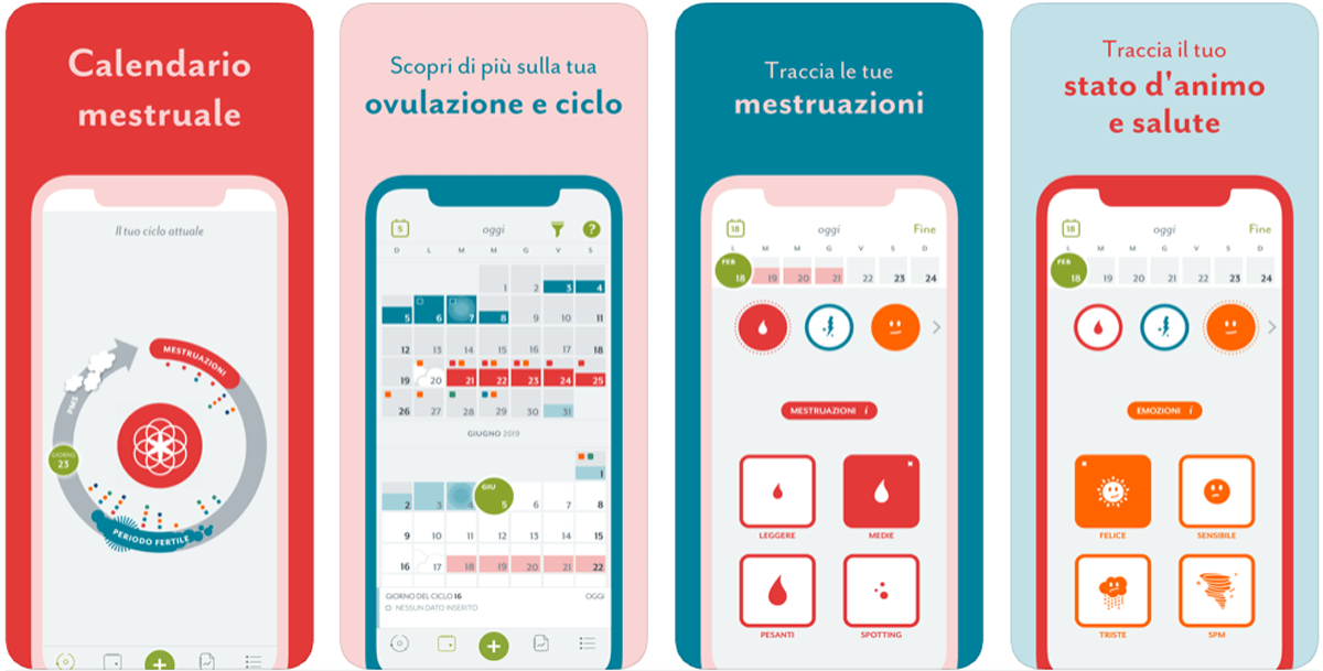 Clue, app per il ciclo e l'ovulazione
